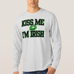 Kus me Ik ben Irish T-Shirt