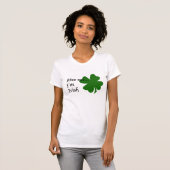 Kus me Ik ben Irish T-Shirt (Voorkant volledig)