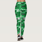 Kus me Ik ben Irish Word Play Leggings (Achterkant)