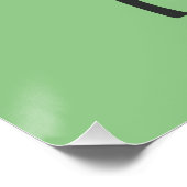 Kus me Ik ben Irish Yak Poster (Hoek)