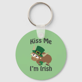 Kus me Ik ben Irish Yak Sleutelhanger