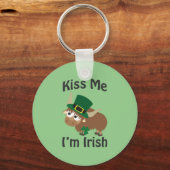 Kus me Ik ben Irish Yak Sleutelhanger (Voorkant)