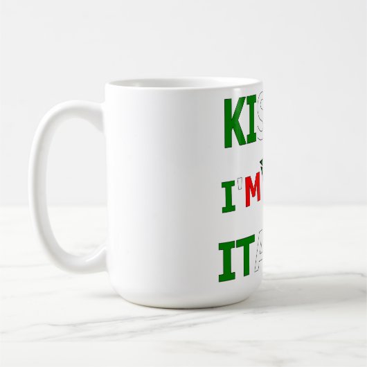 Kus me, ik ben Italiaans Koffiemok (Links)
