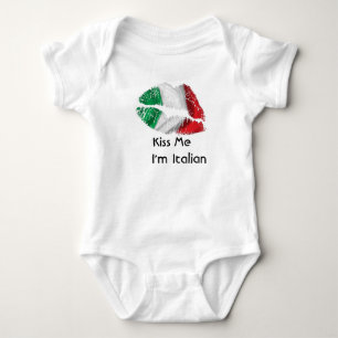 Kus me Ik ben Italiaans Romper