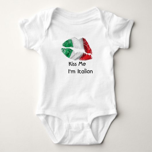 Kus me Ik ben Italiaans Romper (Voorkant)