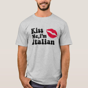 Kus me ik ben Italiaans T-shirt