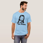 Kus me, ik ben Jezus. T-shirt (Voorkant volledig)