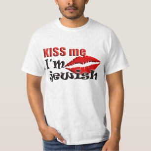 Kus me ik ben joods t-shirt