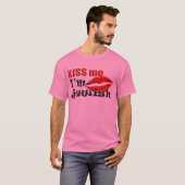 Kus me ik ben Joods T-shirt (Voorkant volledig)