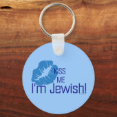 Kus me Ik ben joodse Sleutelhanger (Voorkant)
