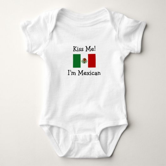 Kus me! Ik ben Mexicaans Romper (Voorkant)