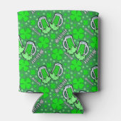 Kus Me Ik ben niet Iers het is gewoon een tijdje g Blikjeskoeler (Achterkant)