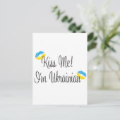 Kus me! Ik ben Oekraïens Briefkaart (Staand voorkant)