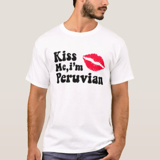 Kus me Ik ben Peruviaans T-shirt
