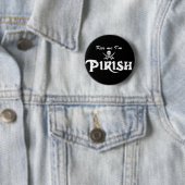 Kus me Ik ben Pirish Ronde Button 5,7 Cm (In situ)