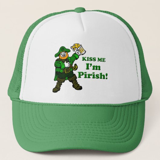 Kus me, ik ben Pirish Trucker Pet (Voorkant)
