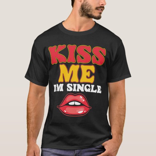 Kus me Ik ben Relatie Valentijns D T-shirt (Voorkant)