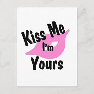 Kus me Ik ben van jou Briefkaart