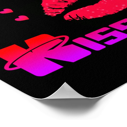 Kus me ik ben van jou poster (Hoek)