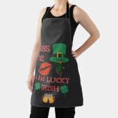 Kus me ik heb geluk vandaag. schort (Insitu)