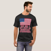 Kus me, ik heb net mijn Amerikaanse staatsburgersc T-shirt (Voorkant volledig)