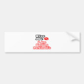 Kus me...ik vecht tegen Parkinson's Bumpersticker (Voorkant)