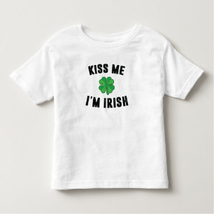 Kus me i'm irish kinder shirts
