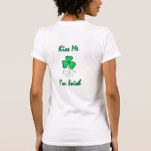 kus me im irish t-shirt (Achterkant)
