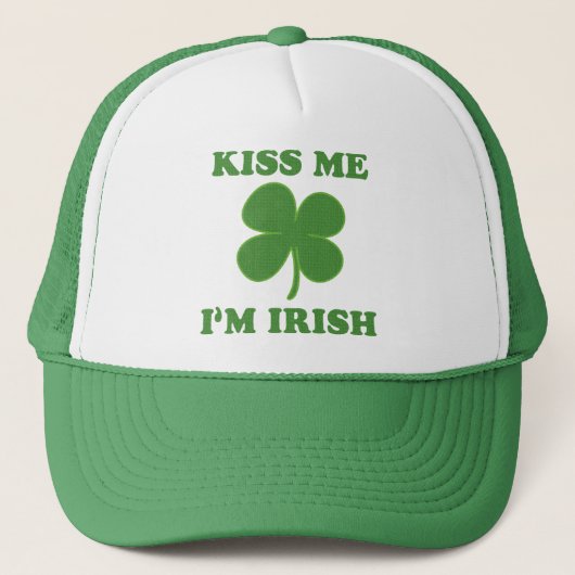 Kus me i'm Irish Trucker Pet (Voorkant)