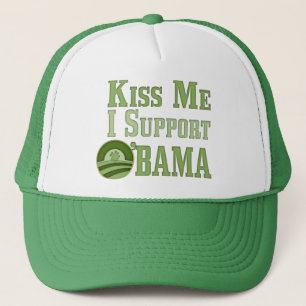 Kus Me Irish Obama Trucker Pet
