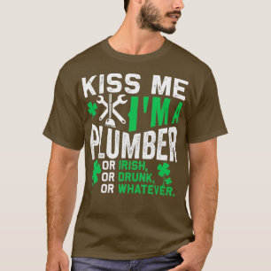 Kus me is een pruimelaar of Ierse sint-juttemardag T-shirt