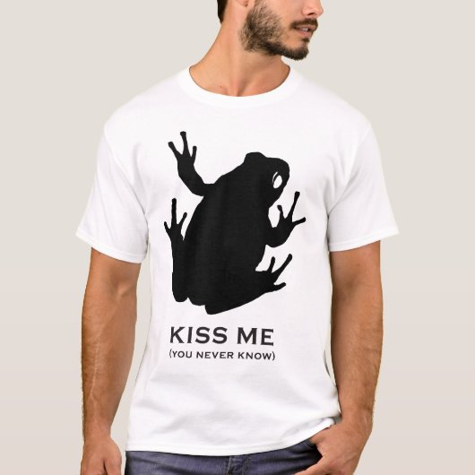 Kus Me (je weet het nooit) T-shirt (Voorkant)