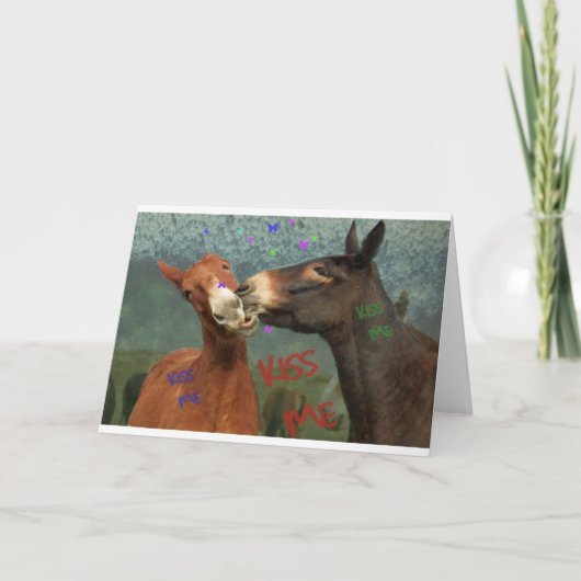 Kus me! kaart (Voorkant)