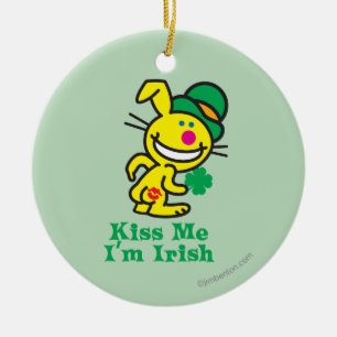 Kus me keramisch ornament