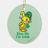 Kus me keramisch ornament (Links)