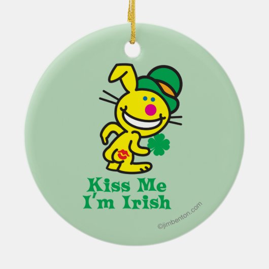 Kus me keramisch ornament (Achterkant)