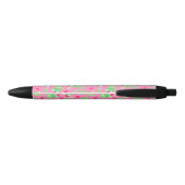 Kus me kikker zwarte inkt pen (Achterkant)