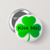 Kus me! Knoop Ronde Button 5,7 Cm (Voorkant /achterkant)