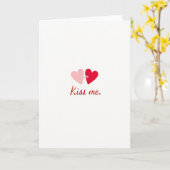 Kus Me Liefde Romantische Kaart (Gele Bloem)