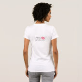 Kus me, LIPS - AVON Light T-shirt (Achterkant volledig)