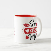 "Kus me maar" Mok (Voorkant rechts)