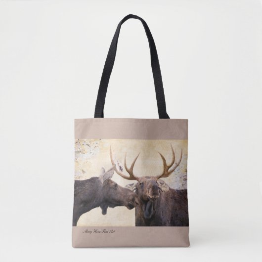 Kus me niet tote bag (Voorkant)