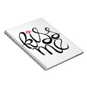 Kus Me Notitieboek (Rechterzijde)