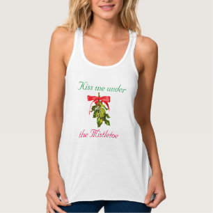 kus me onder de maretak Thunder_Cove Tanktop