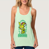 Kus me onder de mistletoe tanktop (Voorkant)