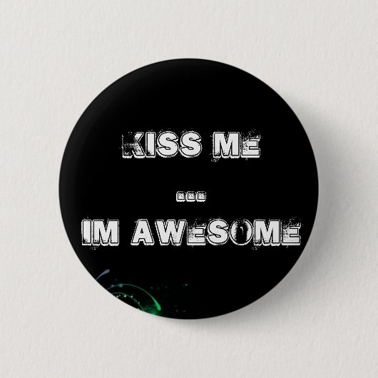 kus me :P ...:Pim awesummm Ronde Button 5,7 Cm (Voorkant)