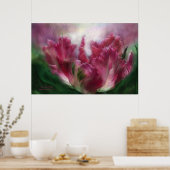 Kus Me Pink Art Poster/Afdruk Poster (Keuken)