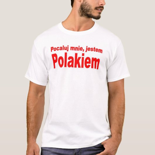 kus me , pools t-shirt (Voorkant)