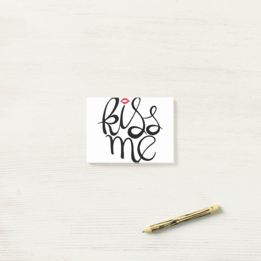 Kus me post-it® notes (Op bureau)