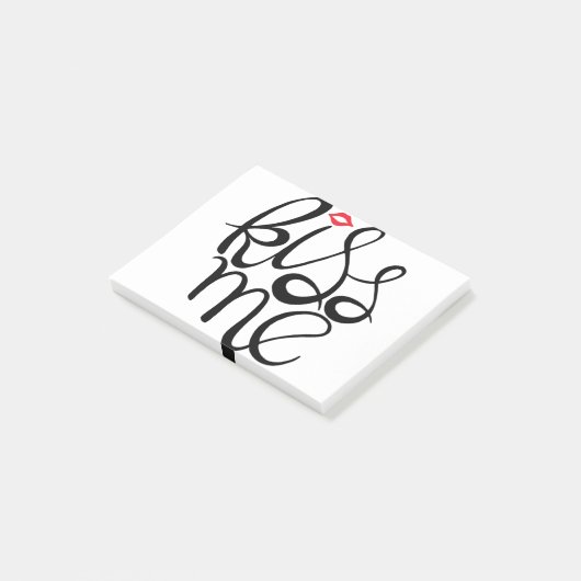 Kus me post-it® notes (Schuin)